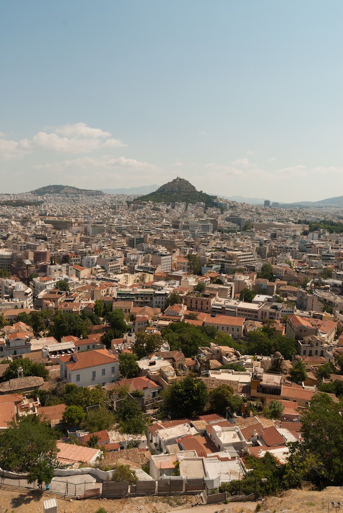 Mount Lycabettus in Athens